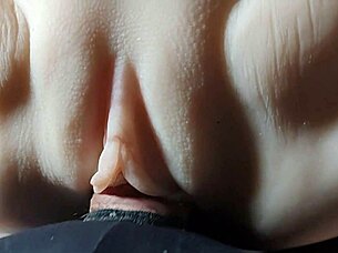 feel that tight shaved pussy insertion sensation!