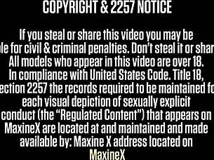 Cheating Maxine Gets Gangbanged Hard By Huge Cocks While Her Man Is Away Riding Cowgirl And Taking Big Black Loads!