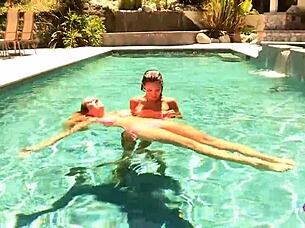 Lesbian Friends Kiss Lick Clit Outdoors