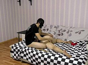 MILF wakes to intense fucking in her sleep