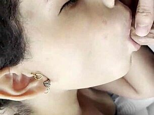 Neighbor Shoves Dick in Mouth Wakes Me for Cum Swallow