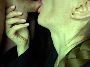 a horny secretary gulps boss's cum at office party