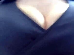 Big boobed milf struts publicly craving outdoor cock ride! 🔥