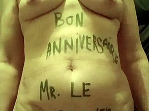 European Slave Whore Begs for Birthday BDSM Humiliation