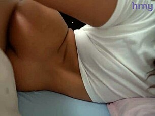 oh god, this big tits latina teen 18+ dripping wet pussy creampied by monster cock!