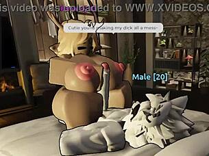 random bimbo whore gets fucked hard in roblox condos episode two