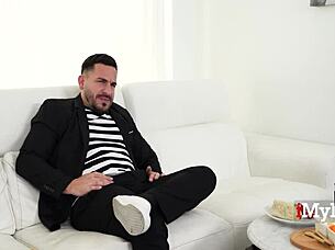 Jade Greene Sluts Out for Cash Rides Peter's Cock Rough