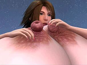 big nipples teased and pinched intensely