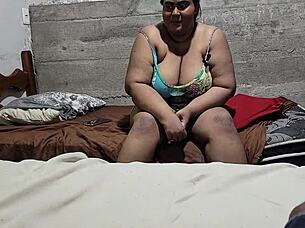 mature latina milf creampied missionary after family leaves home