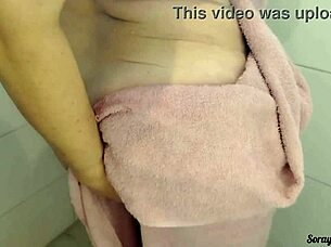 Sograh Tries Lingerie Bath for Genro and Friend DP Fuck