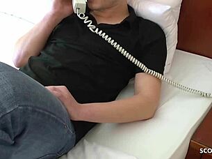 Tight German Teen Turned Hotel Whore for Monster Cock
