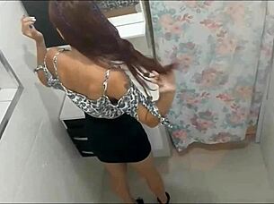 novinha gets fucked hard by stranger in bar bathroom toilet