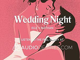 horny bride begs for husband's big cock creampie during outdoor wedding