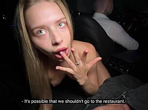 ever risked fucking in a taxi with braces petite russian?