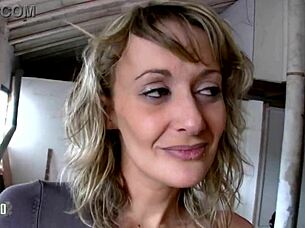 skinny french blonde milf ass fucked for cash warehouse