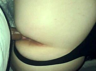 Chubby Whore's Juicy Pussy Devoured by BBC Creampie
