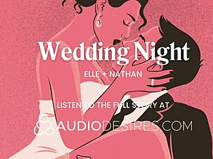 horny bride begs for husband's big cock creampie during outdoor wedding