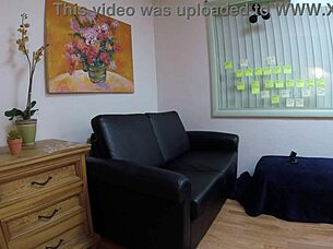 lala rose gags on cock before anal pounding