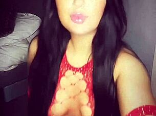 horny british coed masturbates to squirting orgasm on webcam
