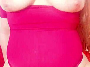 latina colombian milf rides big cameltoe pussy on shaved vag