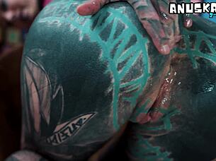 sucking steel hard like your cock in my pink corset 😈