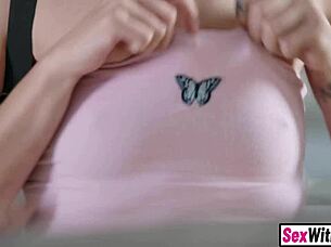 Perv Caught Sniffing Panties, Punished by Petite Teen 18+