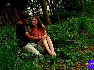 Karolina and evzen's wild roommate hookup!