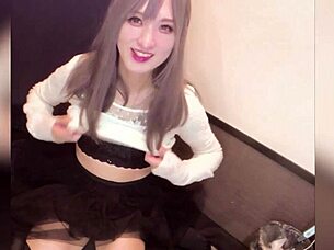 Long Haired Crossdresser Anal Masturbation Live Stream