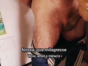 My sister-in-law's juicy ass revives my cock for anal creampie fill