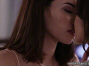 horny aria lee alex de la flor rub clits eat hairy pussy