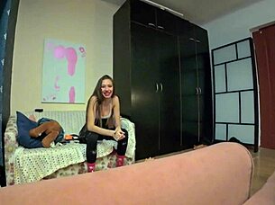 hey girlfriend suck this cock and swallow every drop?