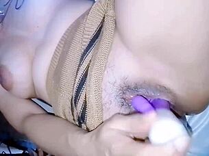 Rough asian babe begs dirty cum deep in pussy