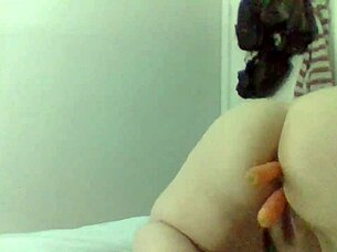 bbw enjoys anal and pussy play with friends juicy insertion