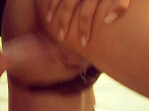 milf cytherea squirms as canoe fuck gaps her shaved ass