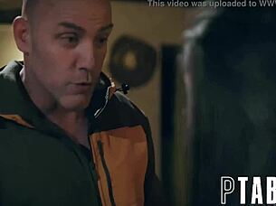 casey calvert's losing bet means stuntman's anal rimjob domination facial