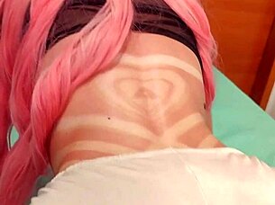 Mavy's Furry Blonde Pussy Teases Brazilian Fans Wild!