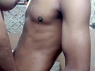 desi sis strips bro naked for closeup ranch tittyfuck cumshot