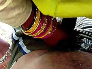 Indian Aunty's Brutal Outdoor Forest Fuck Pains Her Deep