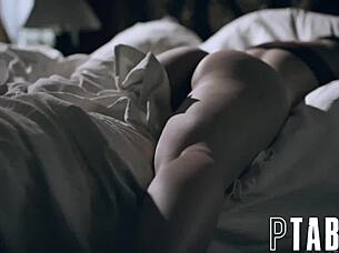 casey calvert's losing bet means stuntman's anal rimjob domination facial