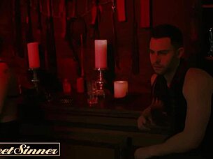 pepper xo submits to seth's bdsm whipping domination