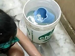 desi sis strips bro naked for closeup ranch tittyfuck cumshot