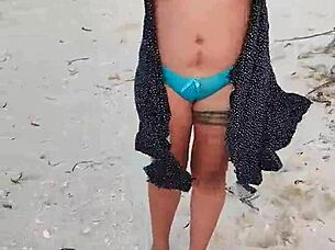 Watch Me Flash Tits And Ass On Mexican Beach!