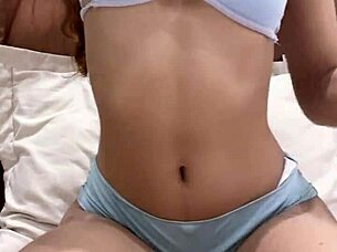 Sweet princess, your underwear can't hide how horny and petite you got now