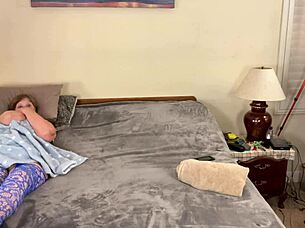 Granny nurse chapel deepthroats massive cock in hospital cosplay