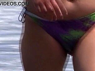 Beach Tease Turns to Intense Pussy Licking and Hard Fuck Craving