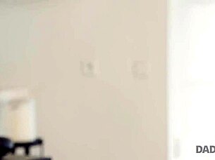 hey perverted father-in-law catches pretty gf for naughty doggystyle ride