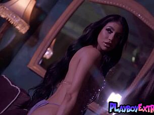 my heart races seeing veronica rodriguez's massive boobs burst free passionately