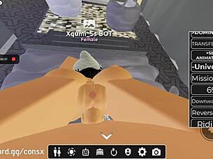 futa pounding huge tits girlfriend's dripping tight pussy nonstop