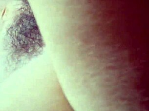 close up cumshot on hairy pussy during missionary sex