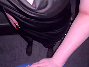 After party, this busty redhead slut craves my cum in her mouth pov!